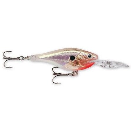 Rapala Glass Shad Rap Crankbait, 2, 516 Oz, Glass Shad Suspending GSR05GSD